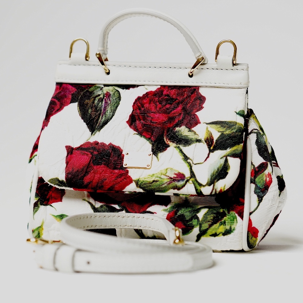 Dolce & Gabbana  SICILY SMALL LEATHER SHOULDER BAG